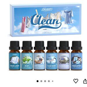 Salubrito Clean Fragrance Oils Set for Diffuser